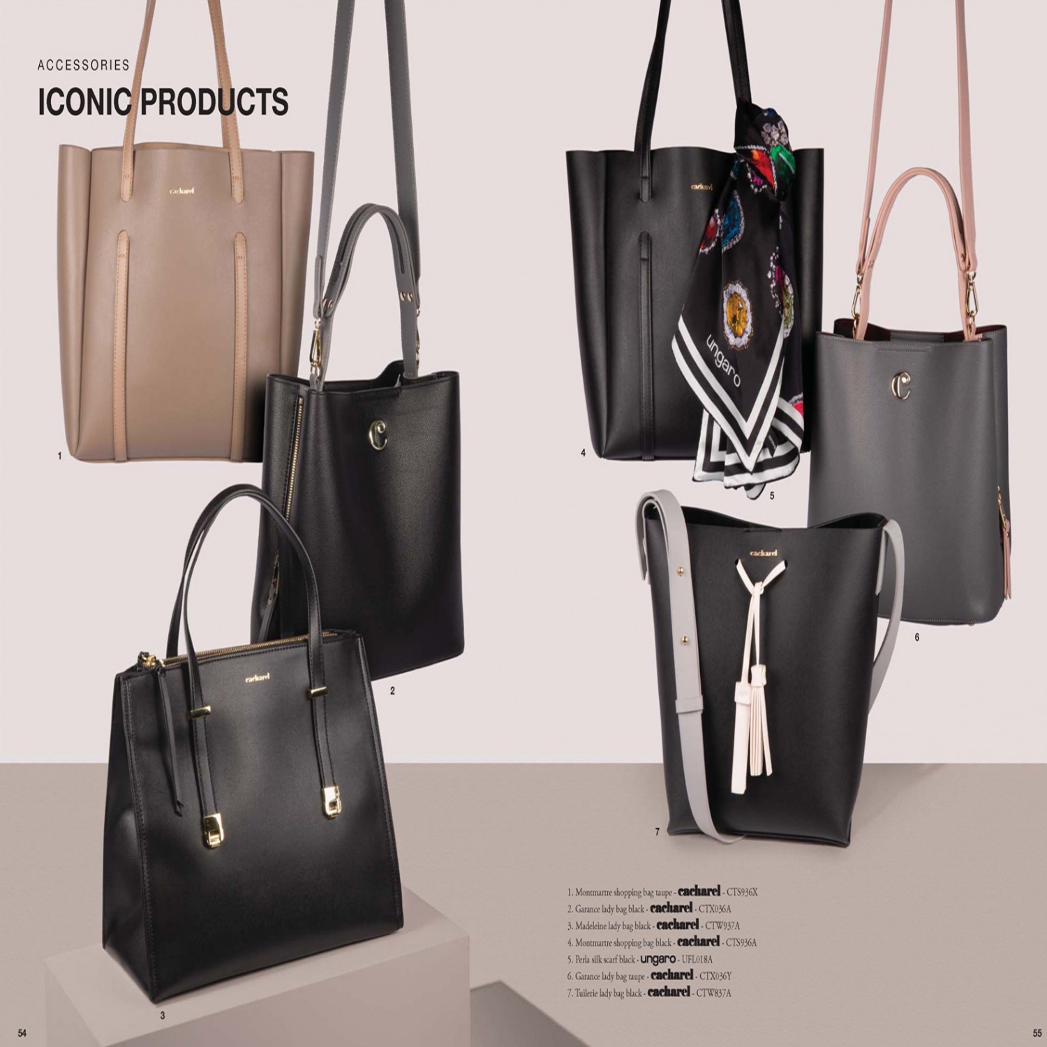 Cacharel, Lady bag, Garance, Black